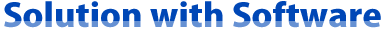 Solution with Software